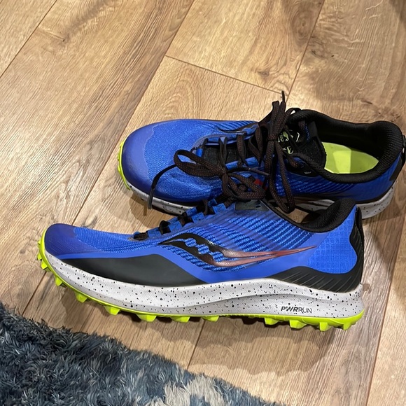 Saucony Men’s Peregrine 12 Trail Running Shoe Sneaker size 8 - Picture 1 of 10